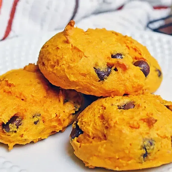 Pumpkin Cake Mix Cookies