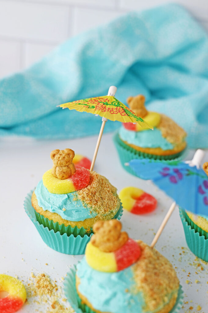 Beach Cupcakes