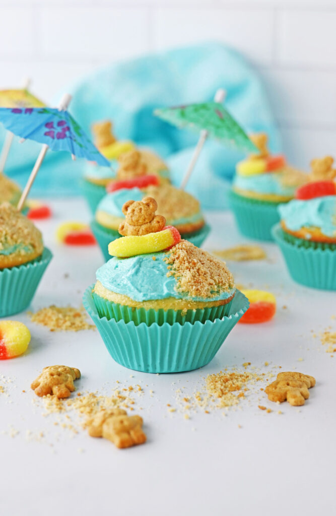 Beach Cupcakes