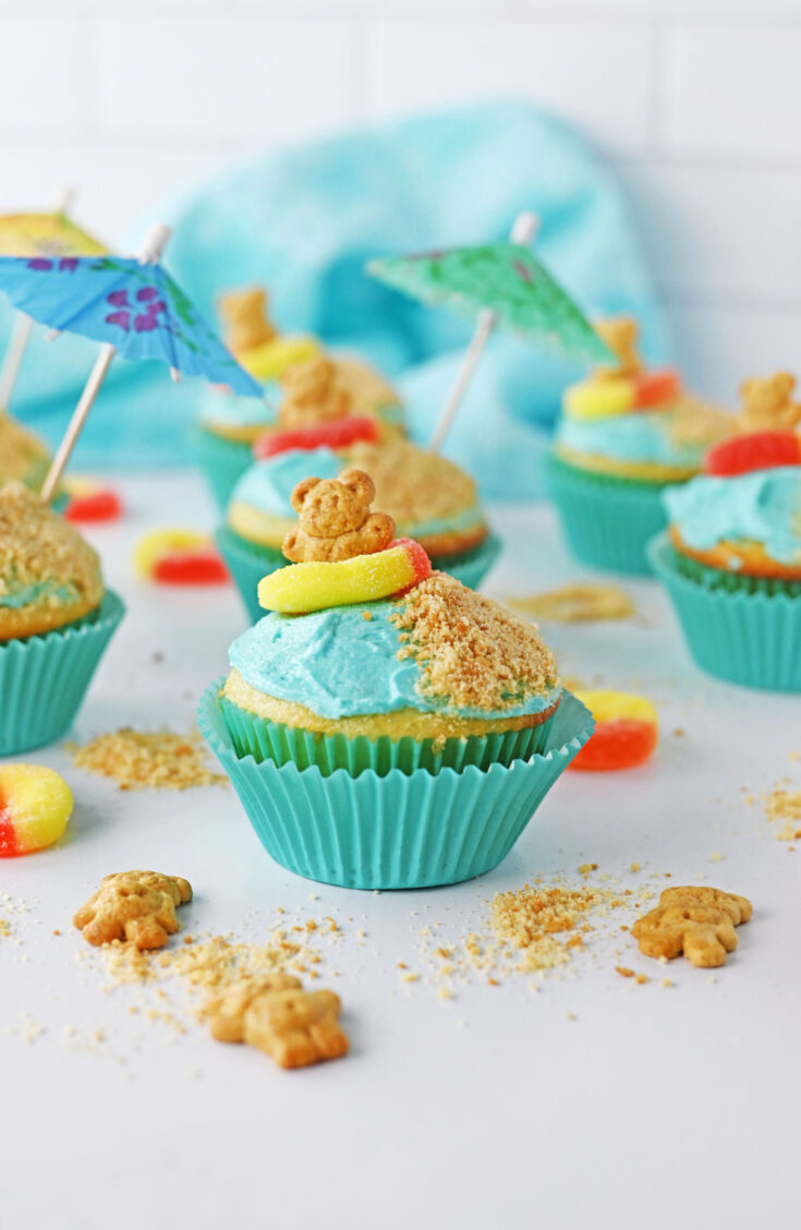 Beach Cupcakes