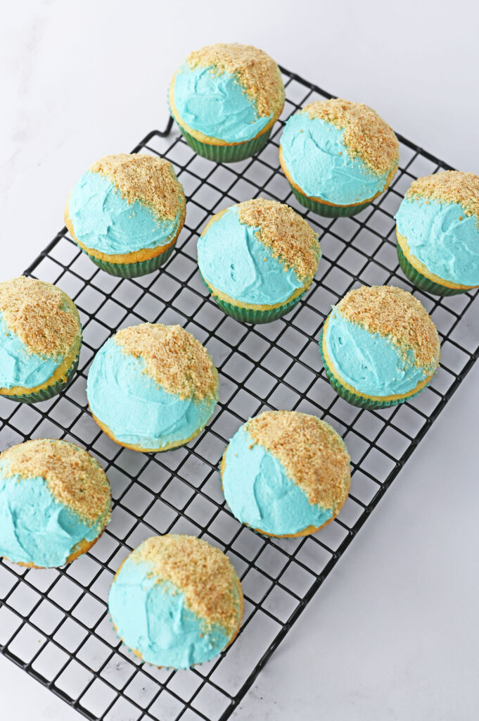 Beach Cupcakes