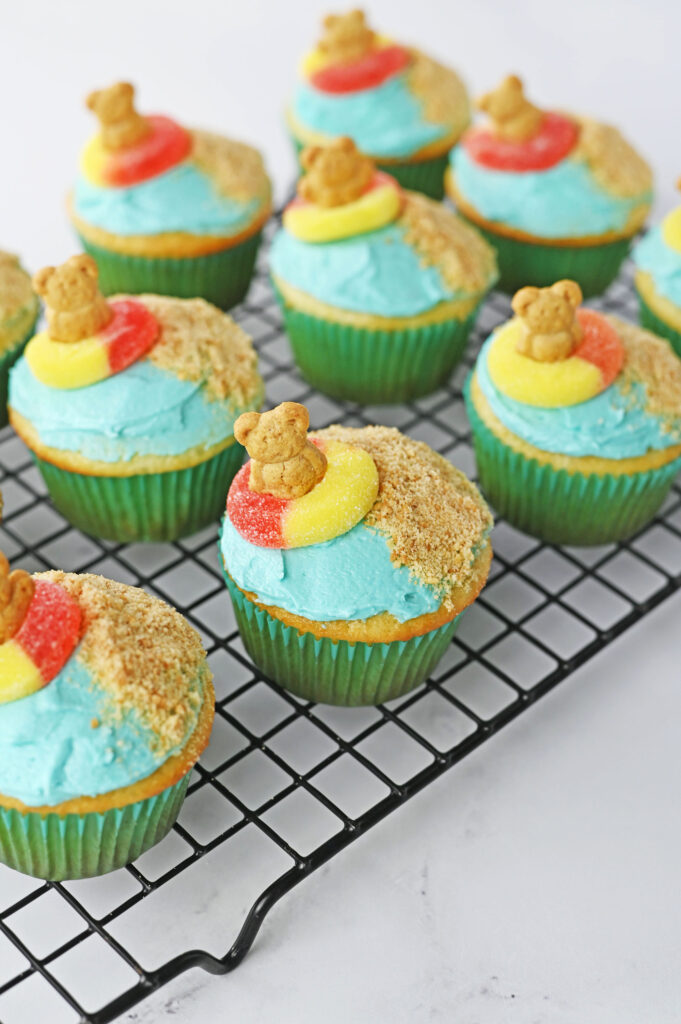 Beach Cupcakes