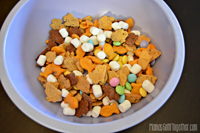 Bunny Bait Snack Mix + Free Treat Bag Topper Printable