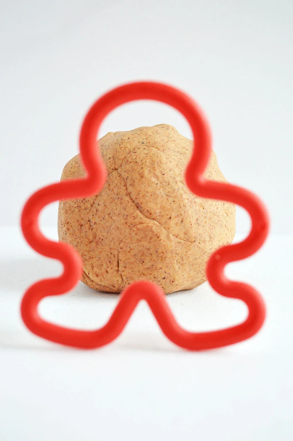 Gingerbread Playdough + Gingerbread Man Playdough Mat