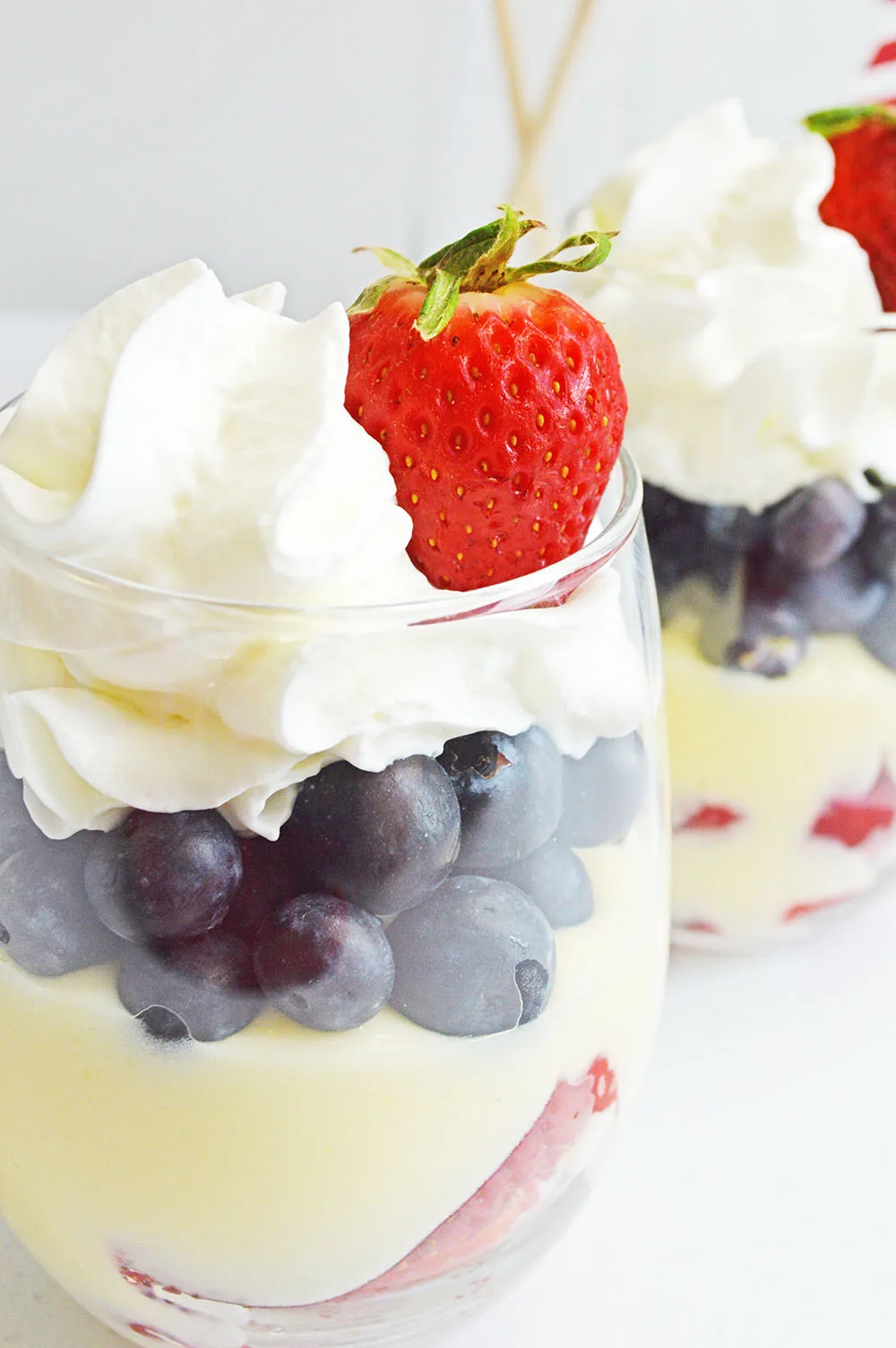 Patriotic Cheesecake Parfaits