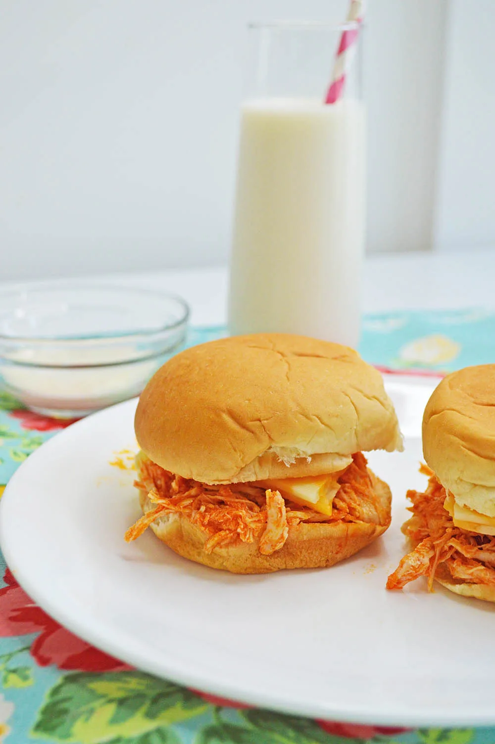 Crock Pot Buffalo Chicken Sliders