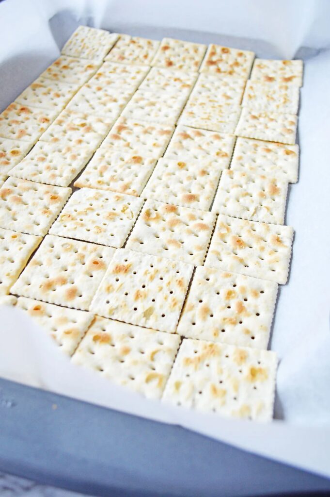 saltine toffee candy process