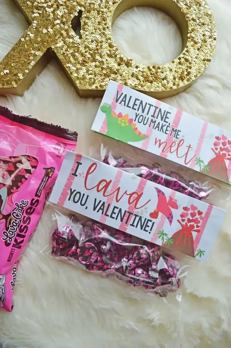 Free Printable Valentines Class Gifts Toppers