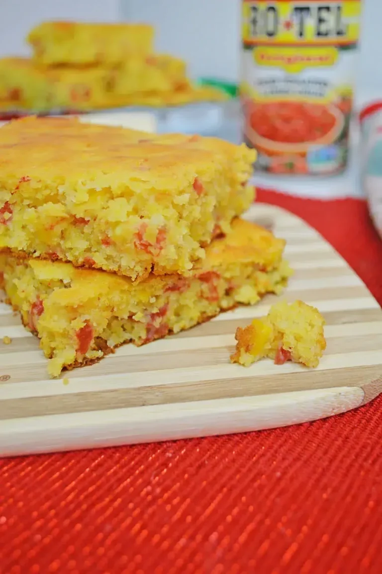 Easy Jiffy Mexican Cornbread with Ro-tel