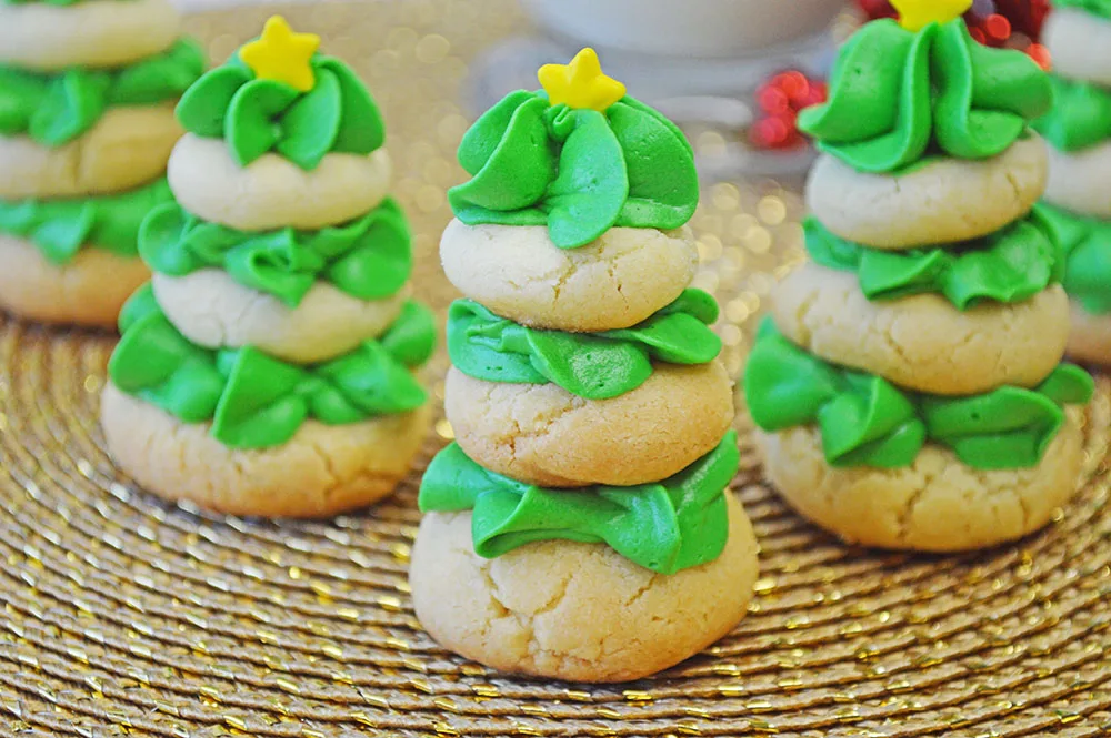 Stacked Sugar Cookie Christmas Tree Recipe