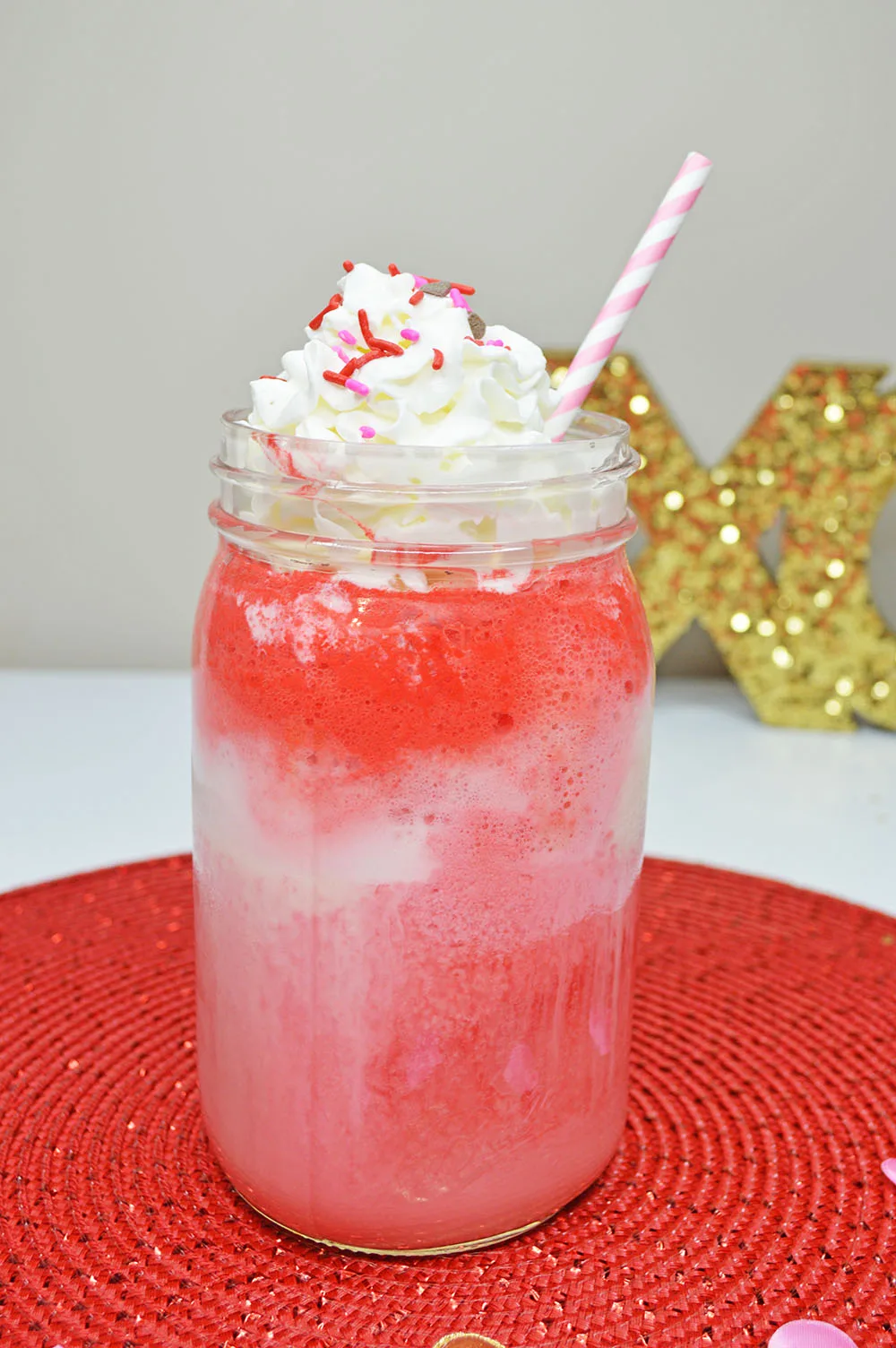 Valentine's Day Drink | Love Potion Floats