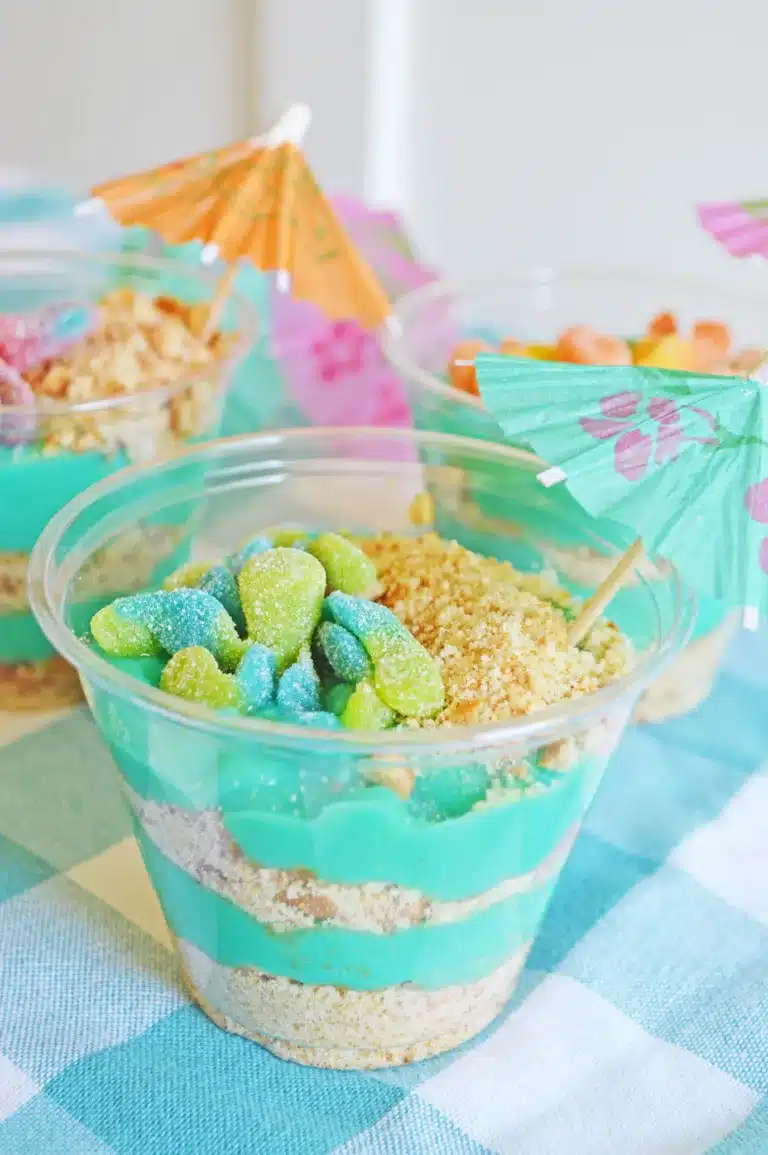 Ocean Octopus Pudding Cups