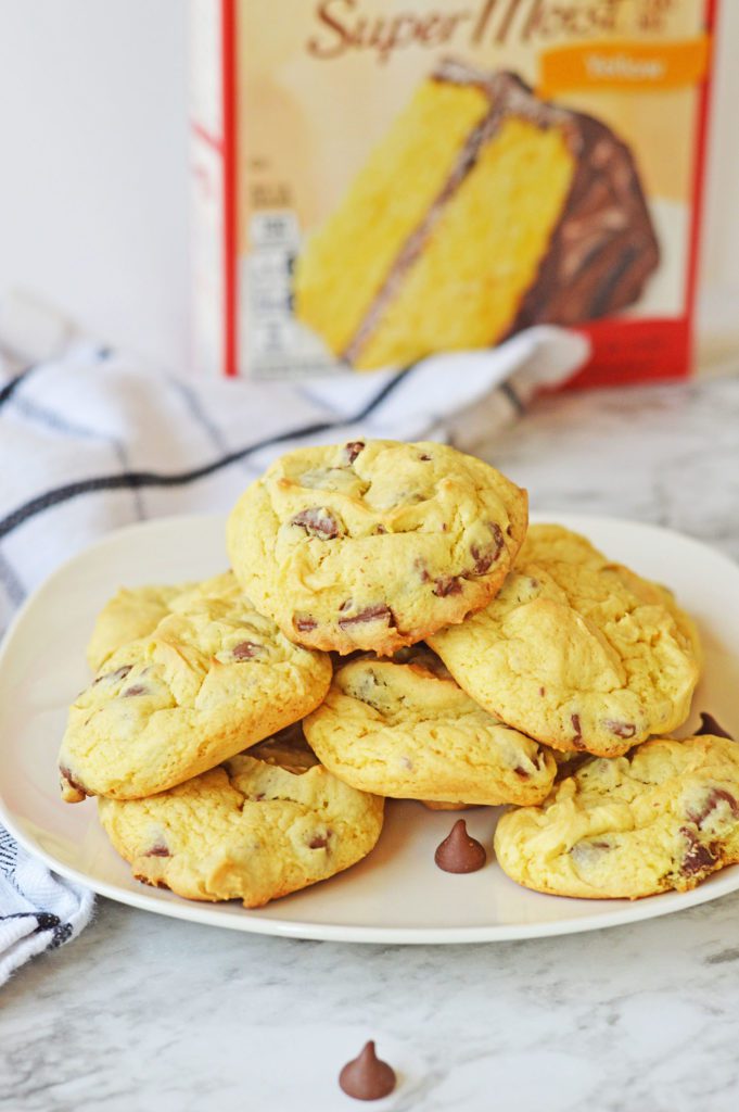 Yellow Cake Mix Chocolate Chip Cookie Recipe