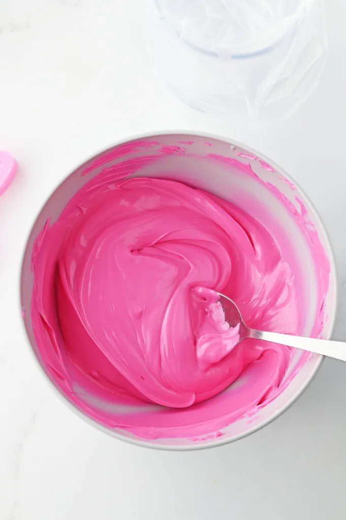 melted candy melts in a bowl