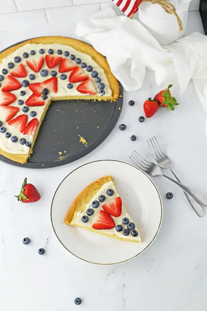 4th of July Fruit Pizza