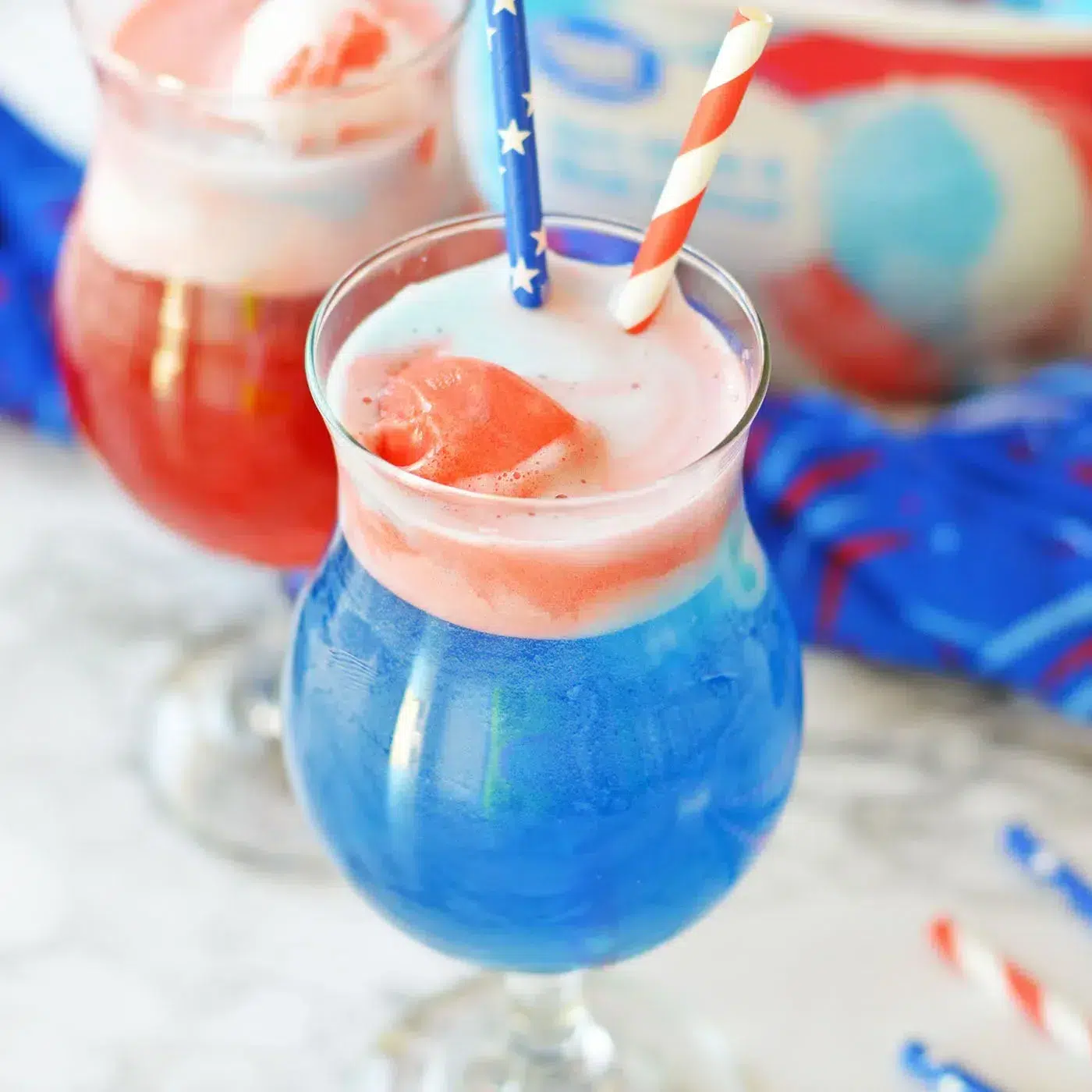 Red White and Blue Punch