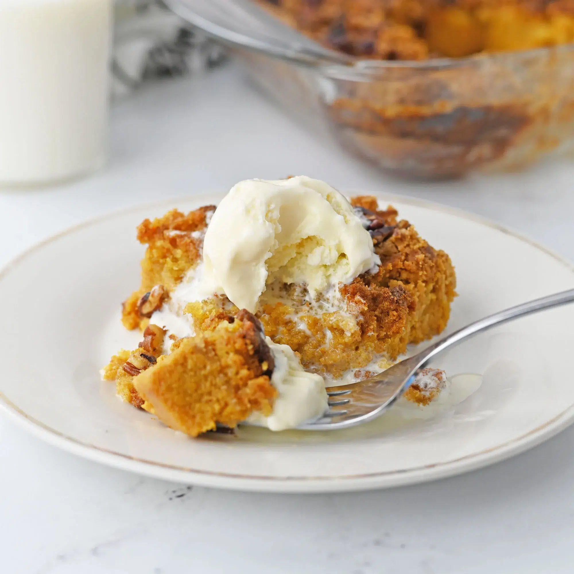 Pumpkin Crack Cake