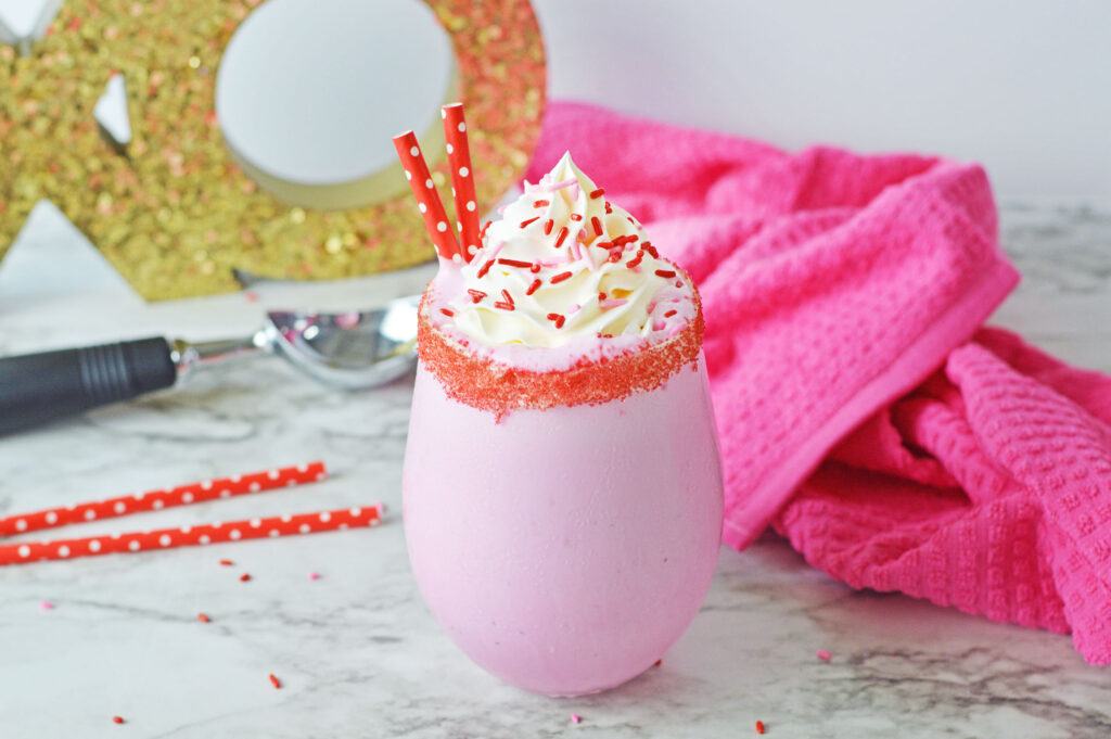 Valentine's Day Milkshake Recipe