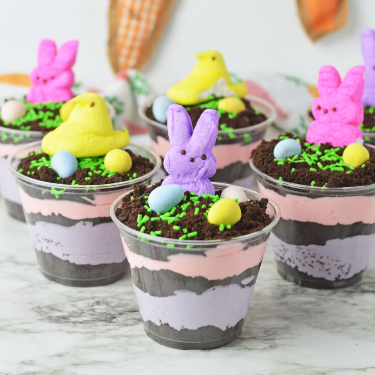 Easter Dirt Cups