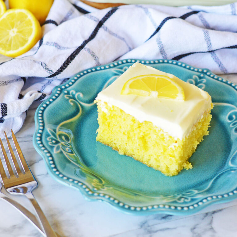 Lemon Jello Poke Cake Recipe